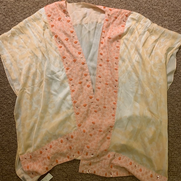 Anthropologie Kimono Wrap Shaw - Picture 1 of 3